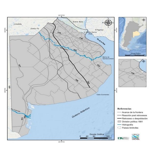 Avances de la frontera militar